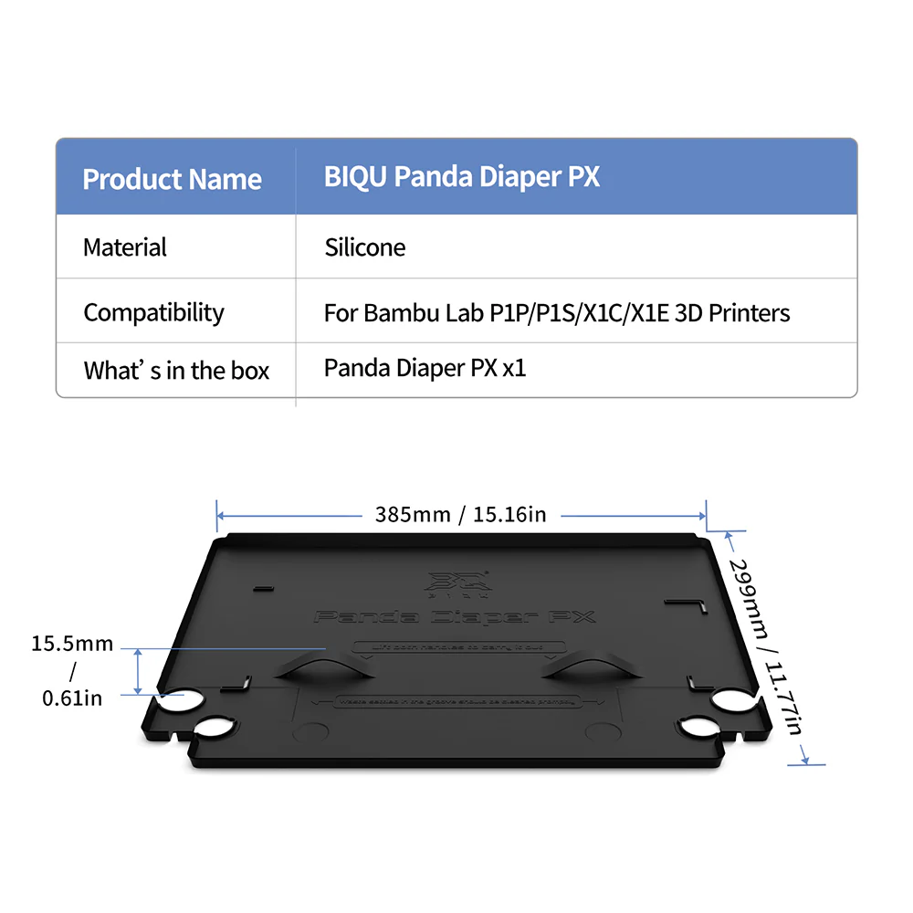 BIQUPandaDiaperWastePadsforBambuLabX1P1Series