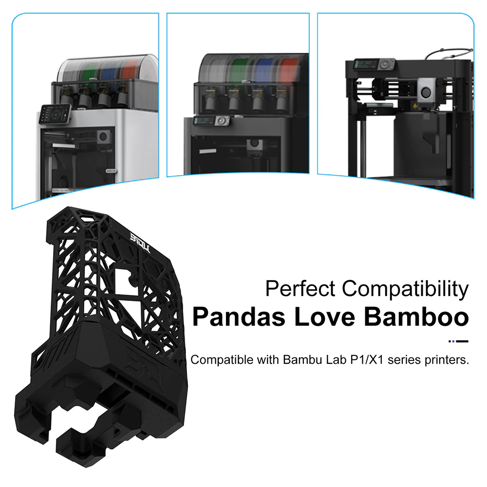 BIQU Panda Jetpack Front Cover for Bambu Lab P1/X1