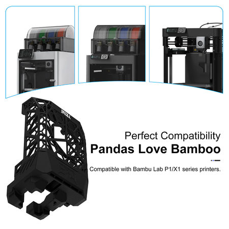 BIQU Panda Jetpack Front Cover for Bambu Lab P1/X1