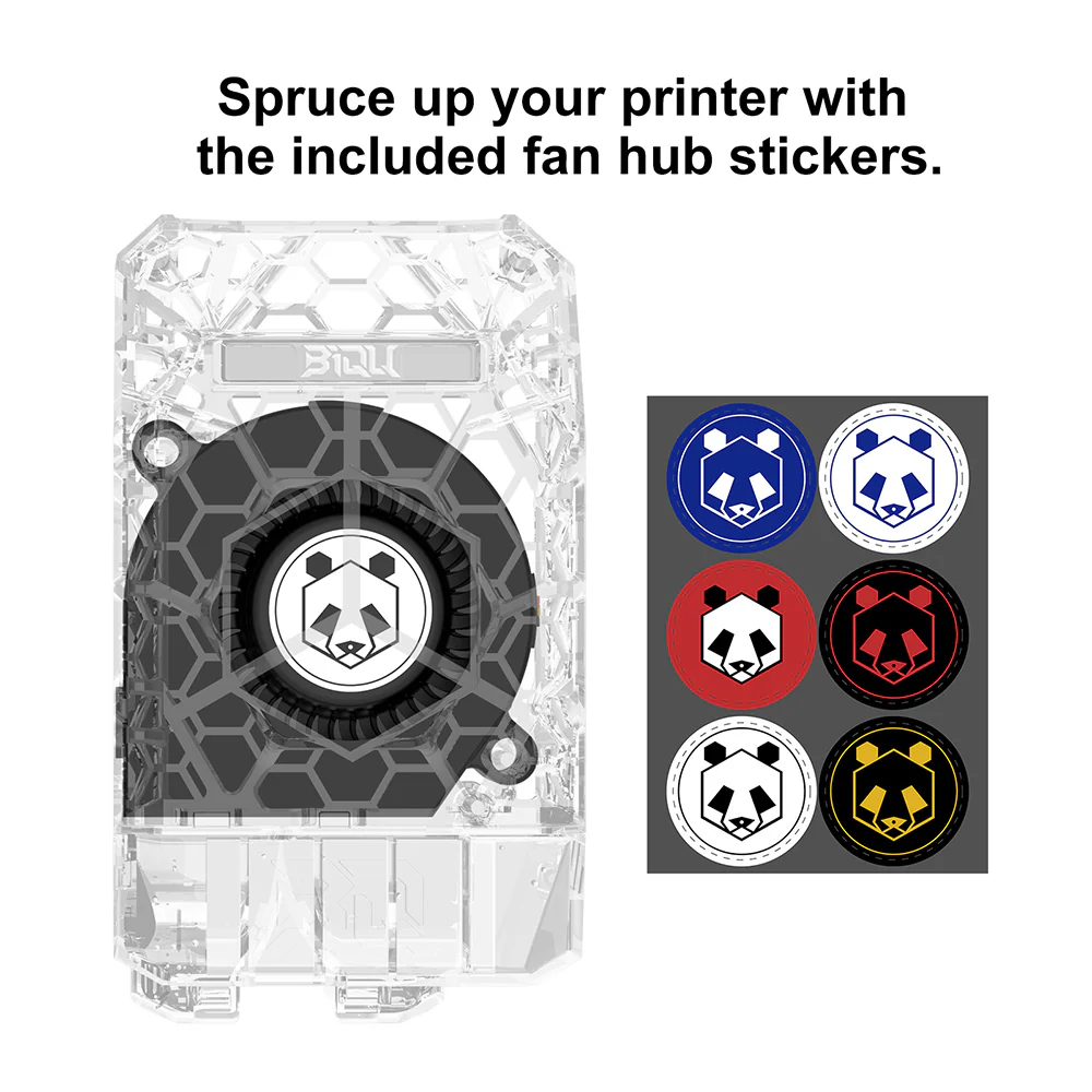 BIQU Panda Jetpack Front Cover for Bambu Lab P1/X1