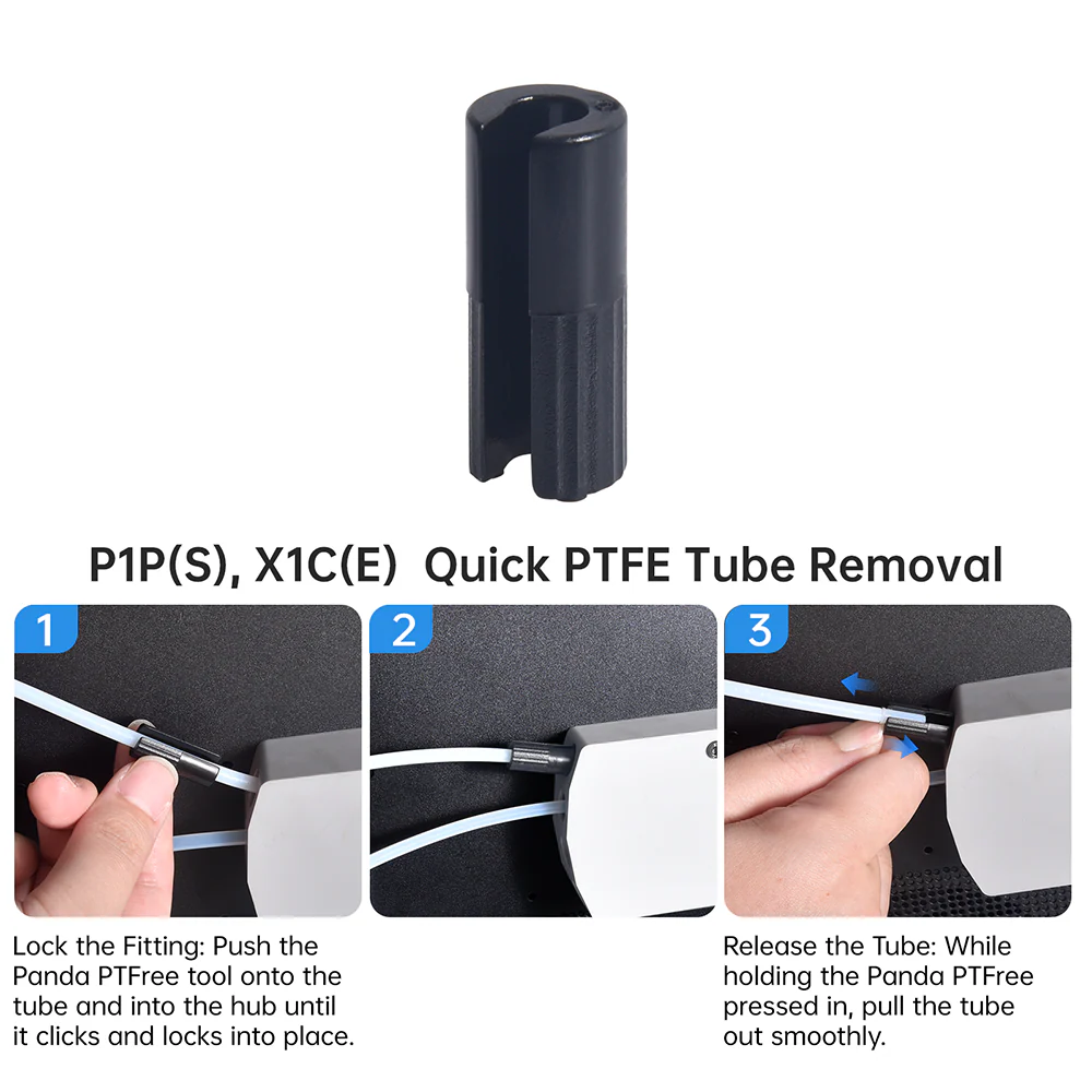 BIQU Panda PTFree Quick Release PTFE Tube  for A1/P1/X1 Series