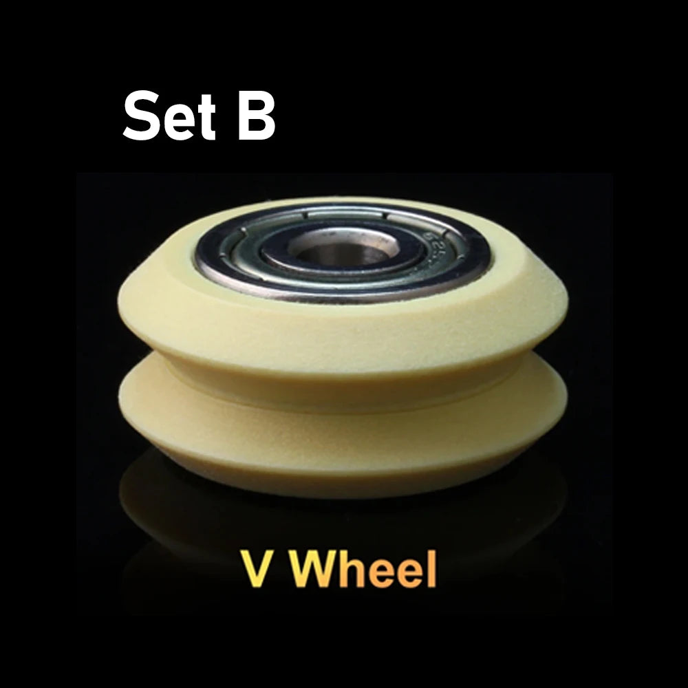 Reinforced V-SLOT Solid V Wheels Info