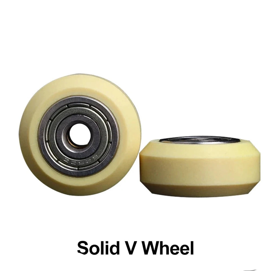 Reinforced V-SLOT Solid V Wheels Info