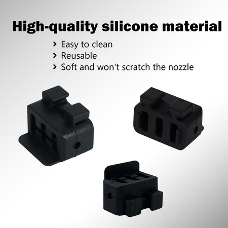 for Bambu Lab H2D Hotend Nozzle Wiper Silicone Brush Cleaning Tool