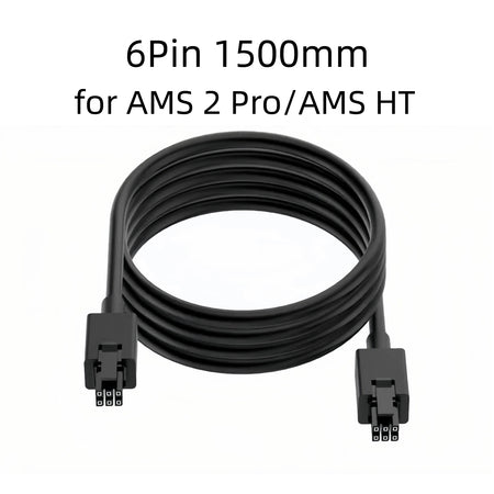 Bambu Lab H2D X1C P1S  6pin Data Cable AMS HUB  Upgrade Kits