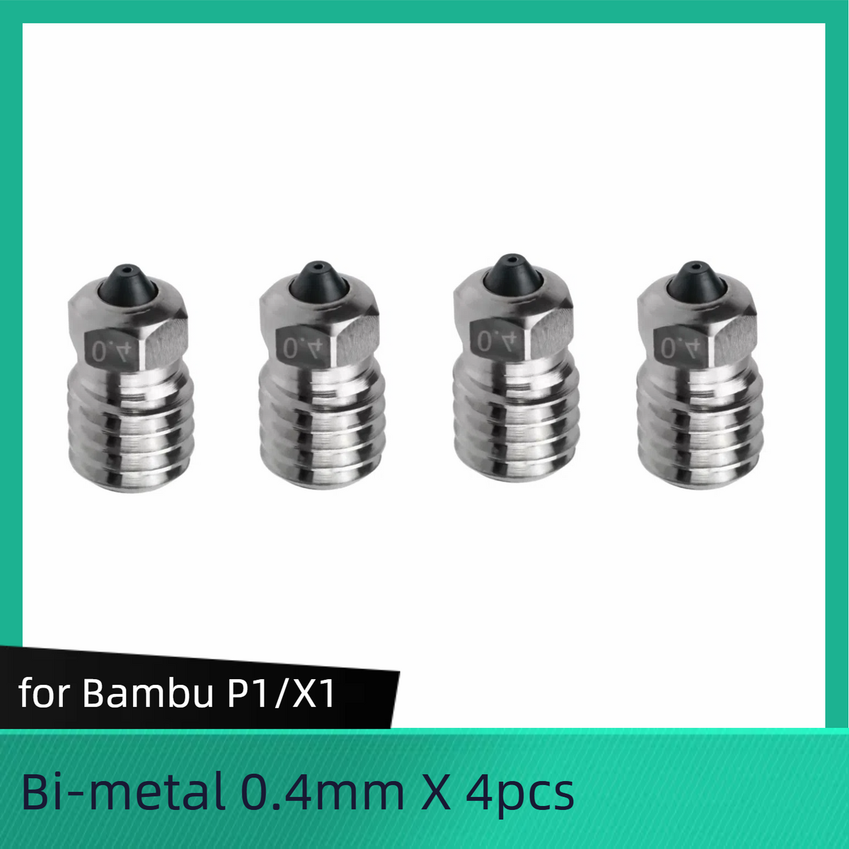 For Bambu Lab Bi-metal_0.4mm_x_4pcs