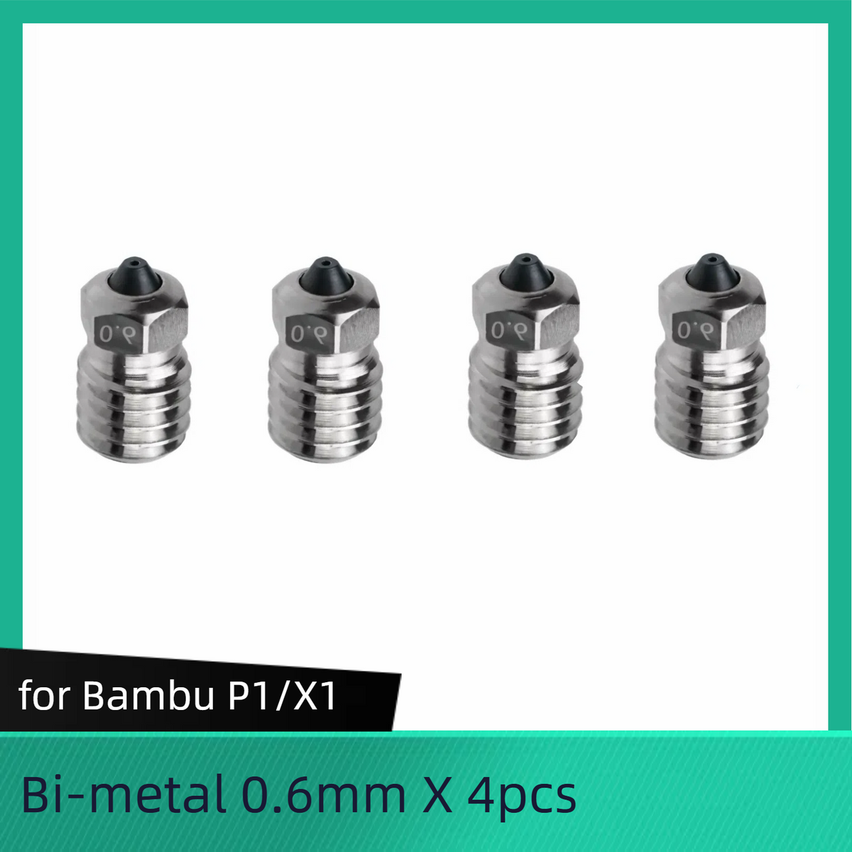 For Bambu Lab Bi-metal_0.6mm_x_4pcs