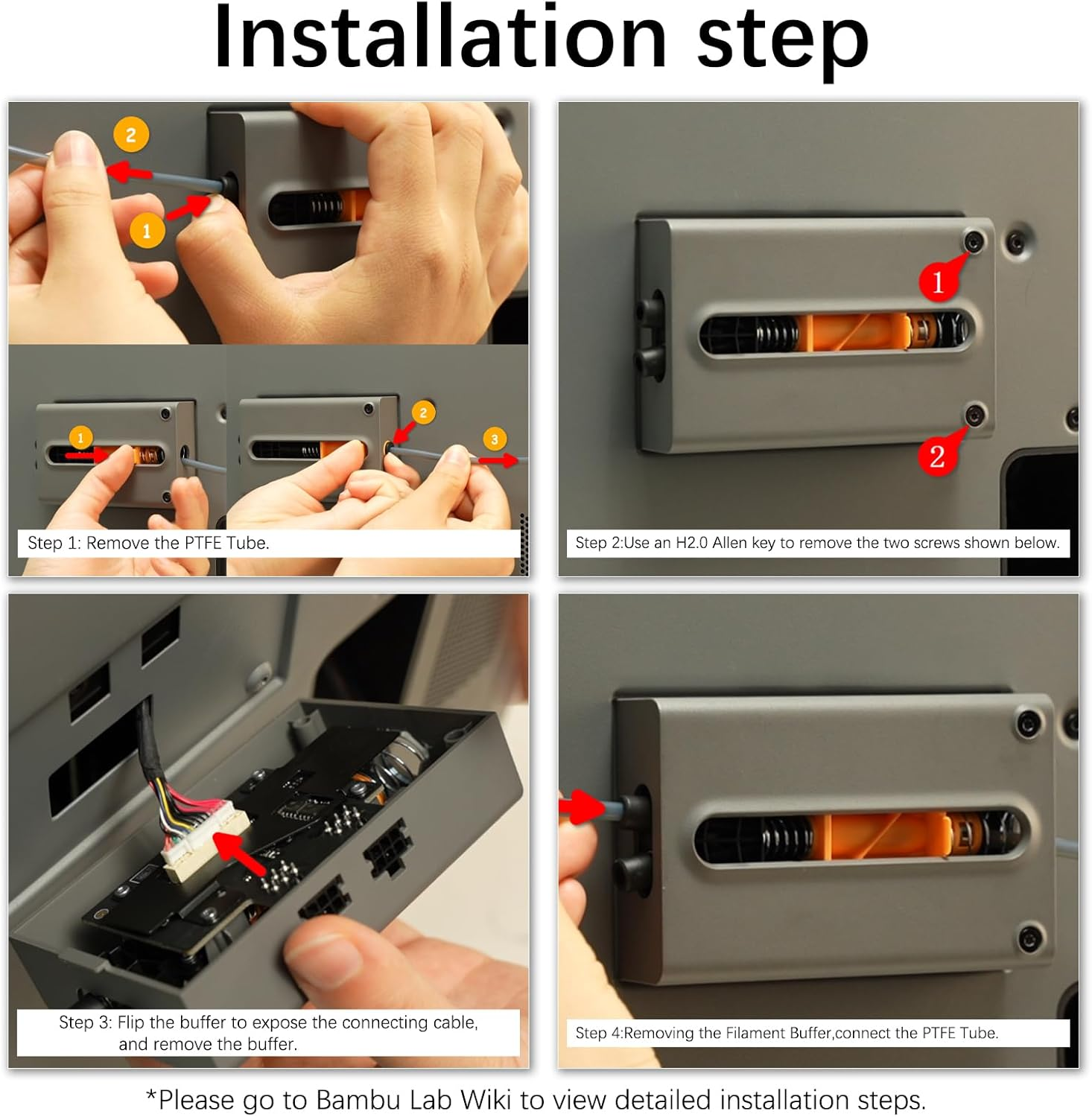 Bambu Lab Filament Buffer for the P2S