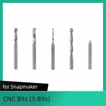 CNC Bits for Snapmaker (5 Bits)
