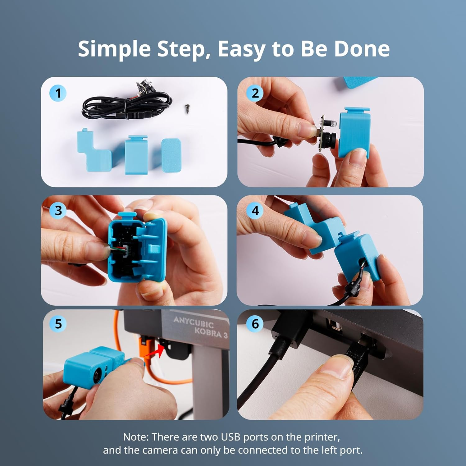 For_Anycubic_Kobra_3_3D_Printer_Camera