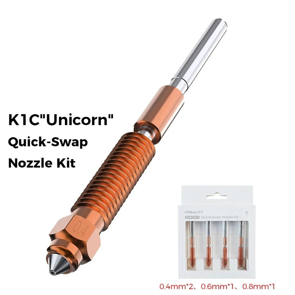 Creality K1C Unicorn Quick-Swap Nozzle Kit