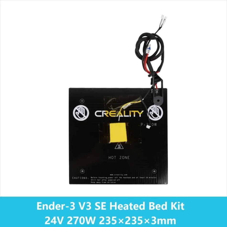 Creality Ender-3 V3 SE Heated Bed 24V 270W Hotbed with Cable Line 235x235mm