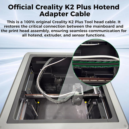 for Creality Official K2 Plus Printhead Connection Cable