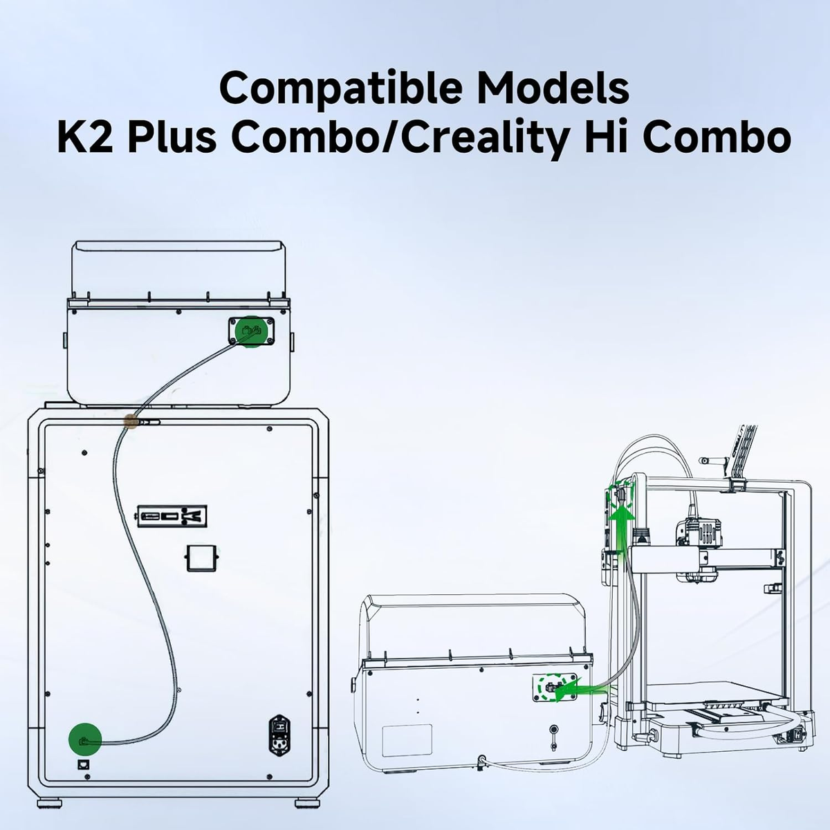 Creality Original K2 Plus CFS Cable – P3D