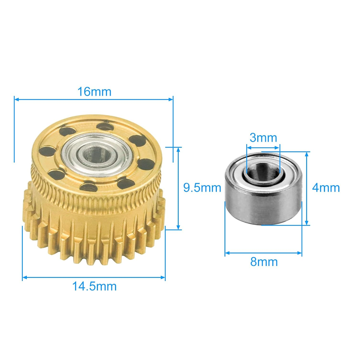Upgrade for Creality K2 Plus Combo Extruder CFS Gear