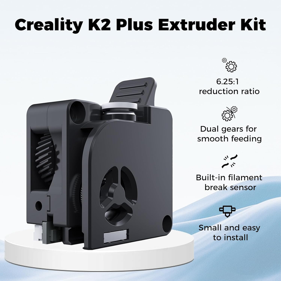 K2 Plus Combo Dual Gears Extrusion Kit with Filament Break Sensor