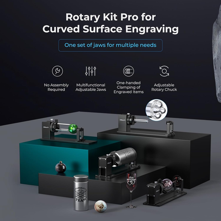 for Creality Rotary Kit Pro Upgrade Laser Engraving Machine