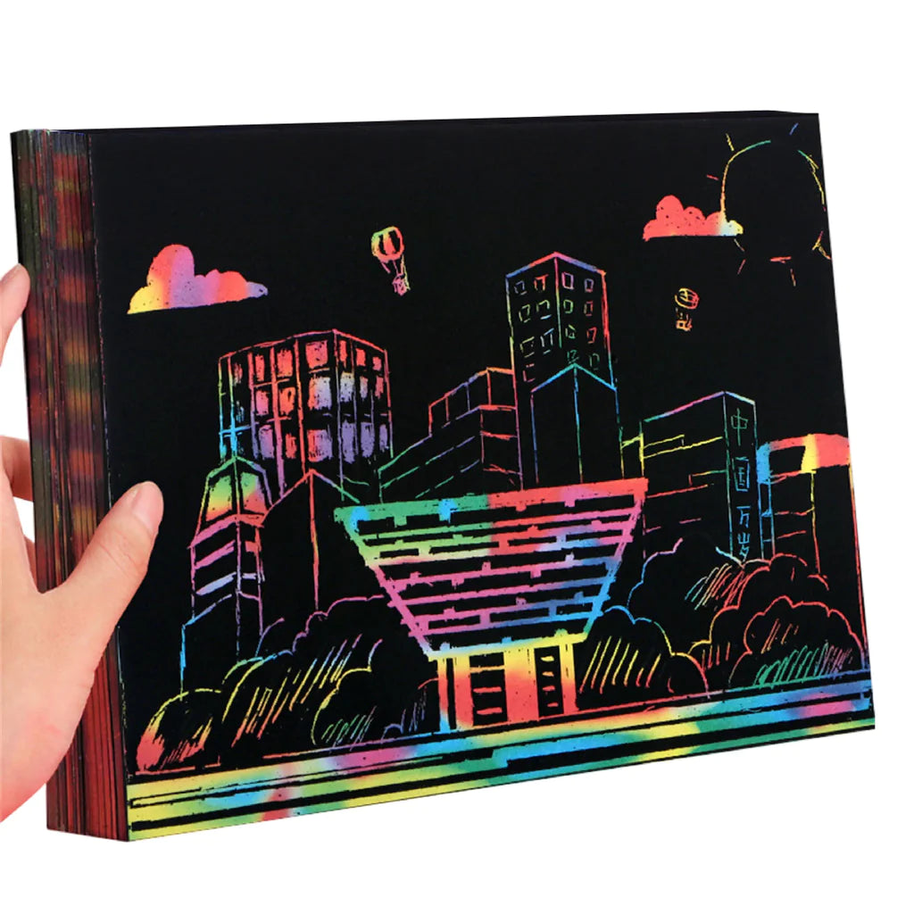 Rainbow Scratch Paper – P3D