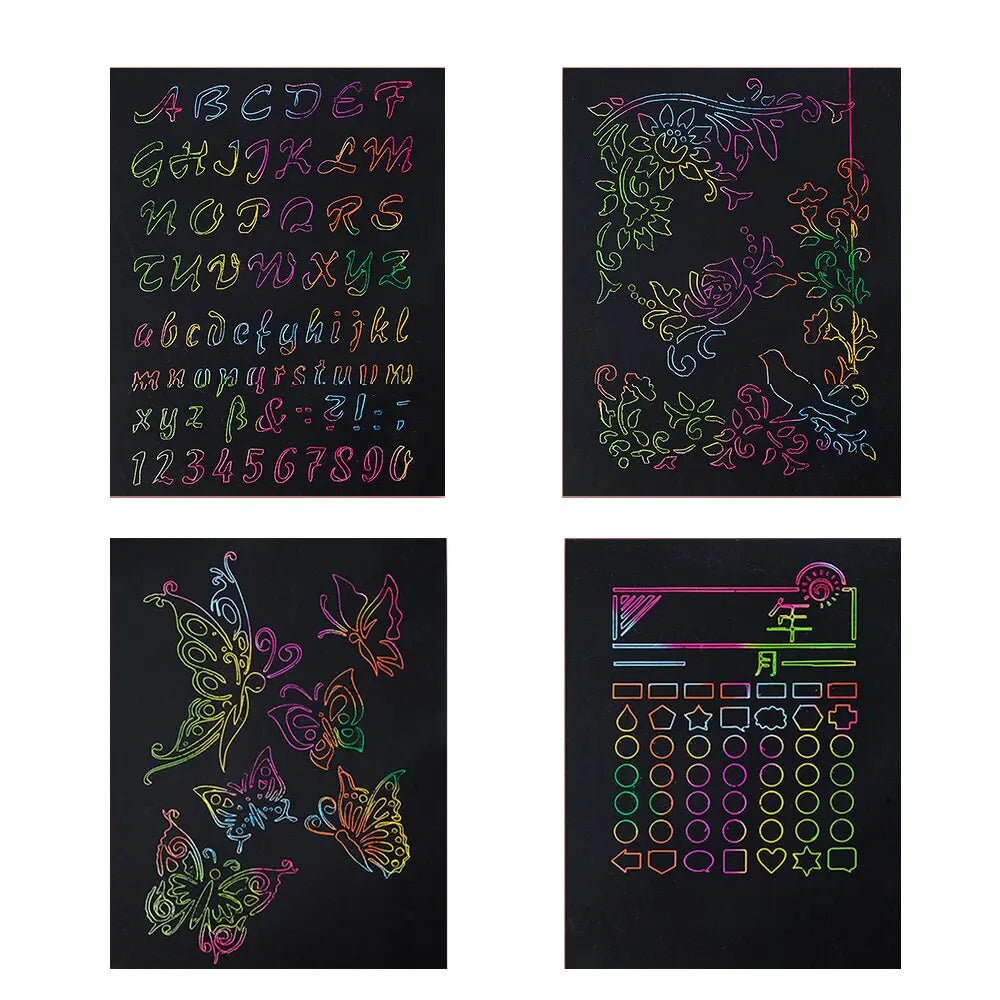 Rainbow Scratch Paper – P3D