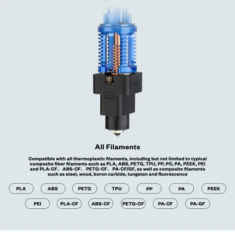 Dragonfly Hotend UHF High Flow 70.5mm³/s For Bowden Extruder V6 Hotend