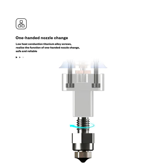 Dragonfly Hotend UHF High Flow 70.5mm³/s For Bowden Extruder V6 Hotend