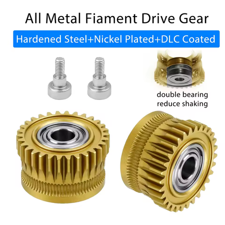 Drive Extruder Bearing Gear Upgrade Kits 