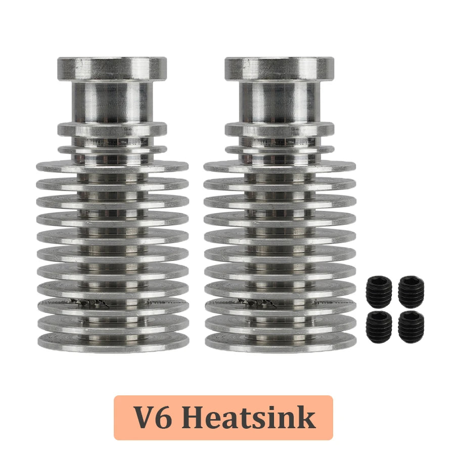 E3D V6 Heatbreak Heatsink Titanium Bi-Metal Throat for Kingroon KP3S