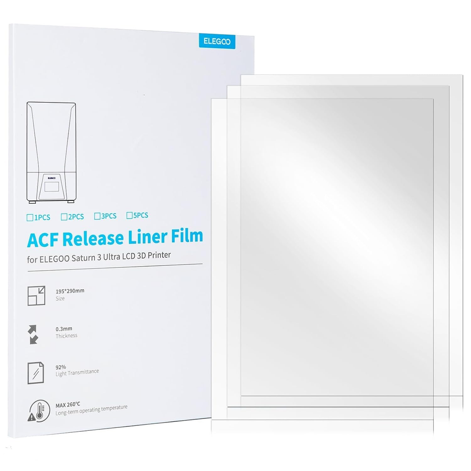 ELEGOO PFA Release Liner Film for Saturn 2/8K/3/4/4