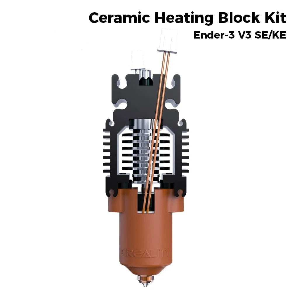 Ender-3 V3 SE/KE Hotend with Quick-swap Nozzle