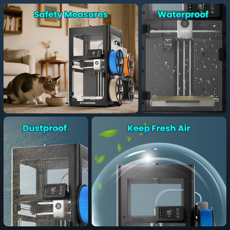 FLASHFORGE_AD5X_3D_Printer_Enclosure_Kit