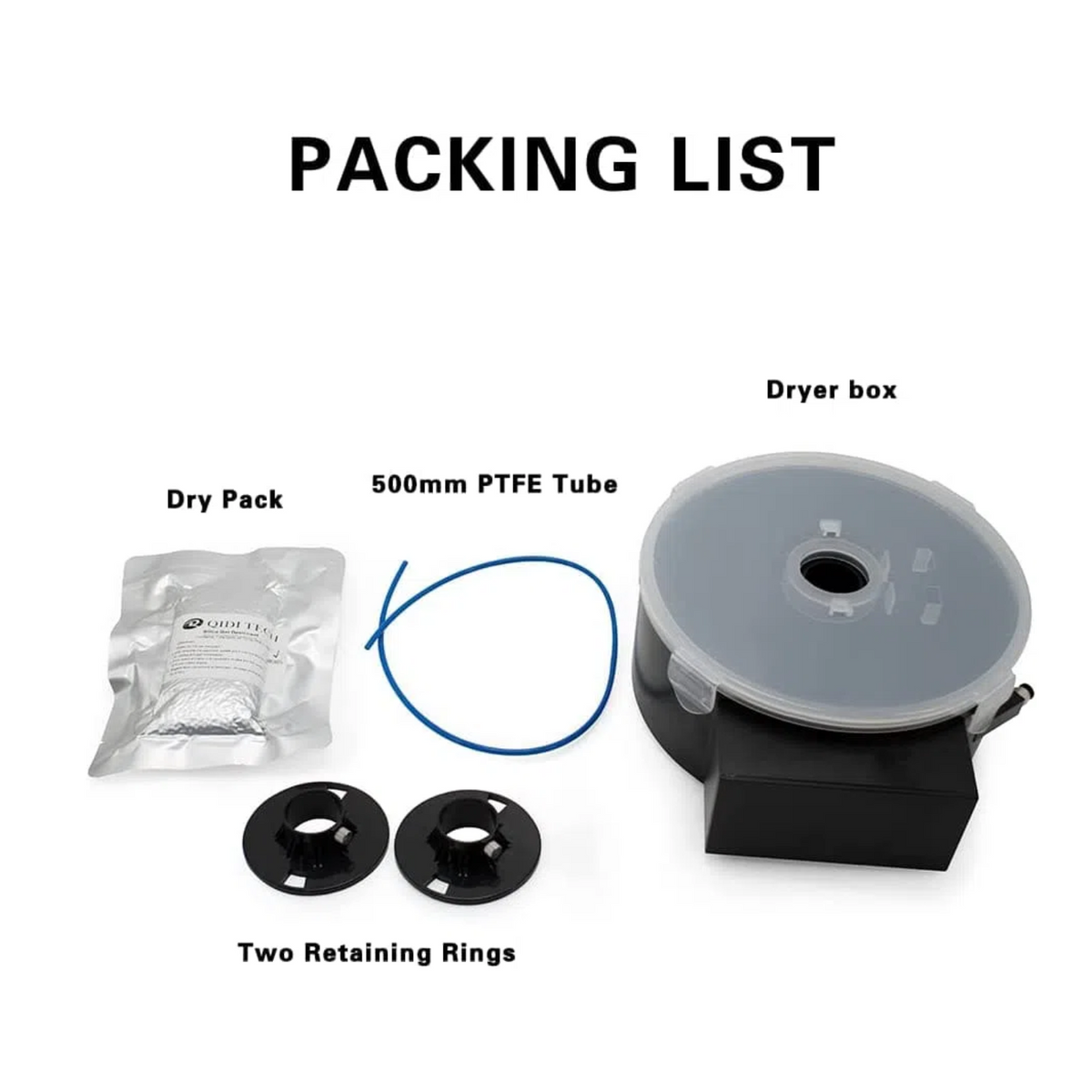 3D Filament Dryer Box Drying Filaments Storage Box