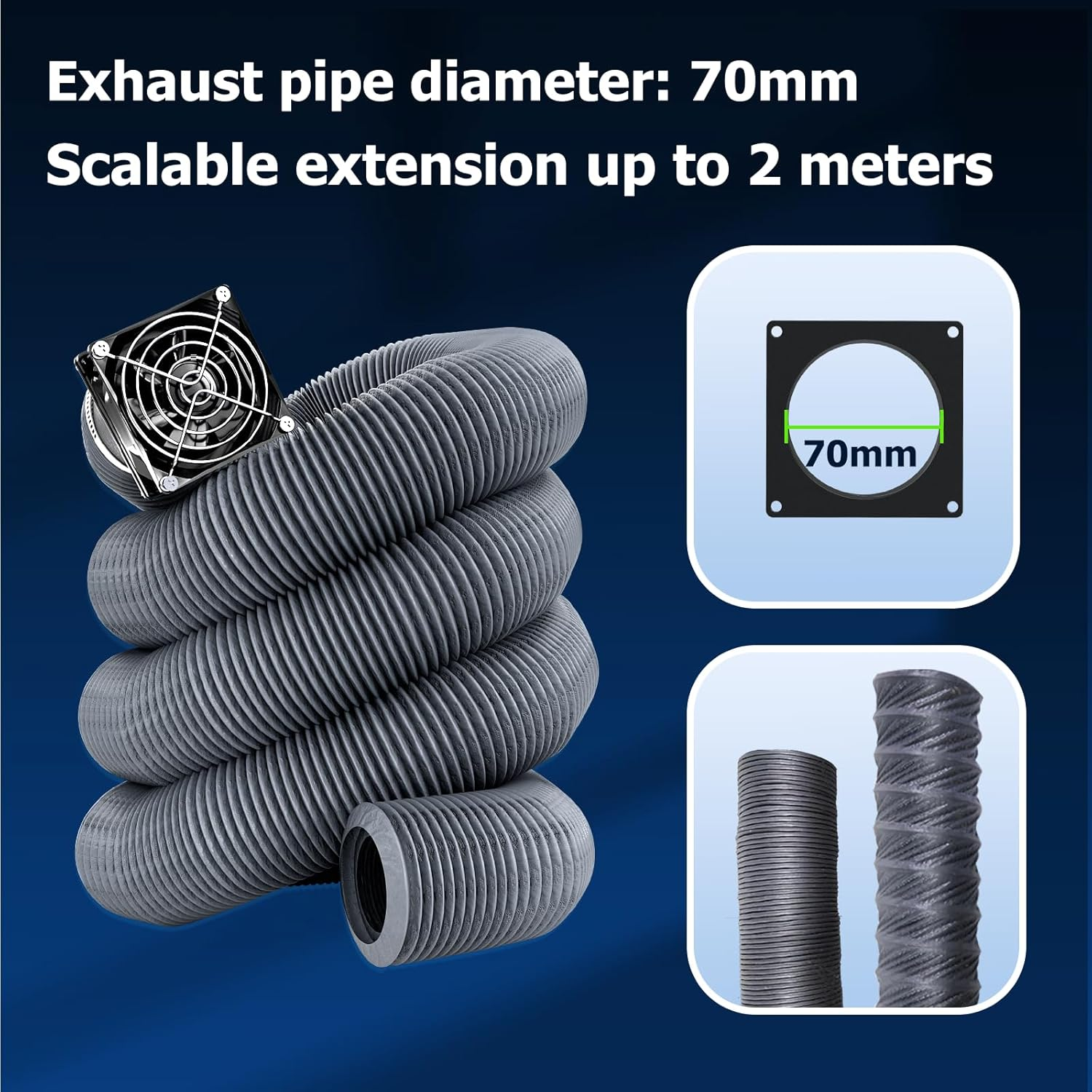  Fume Exhaust Kit For All YOOPAI 3D Printer Enclosure