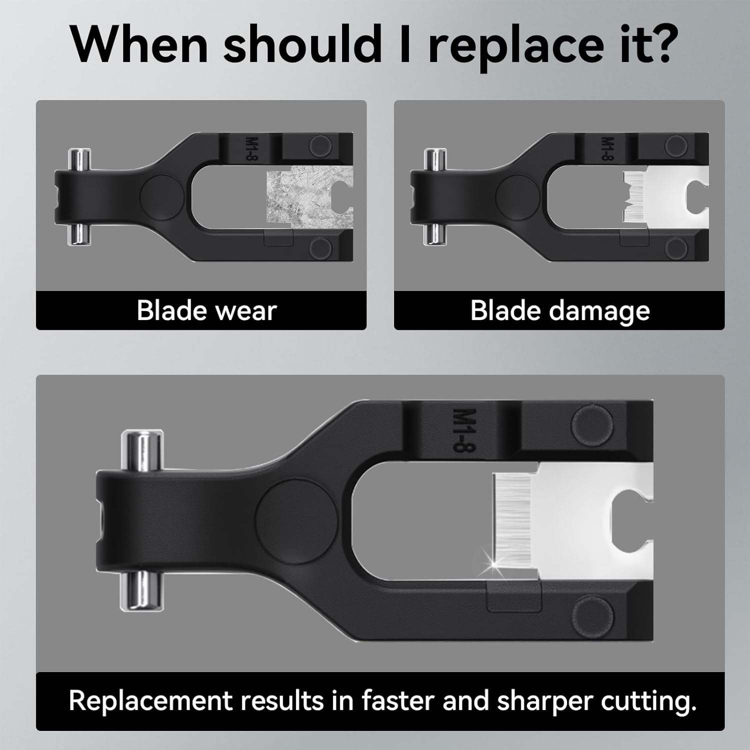 Replacement Filament Cutter - H2D / H2C for Bambu Lab