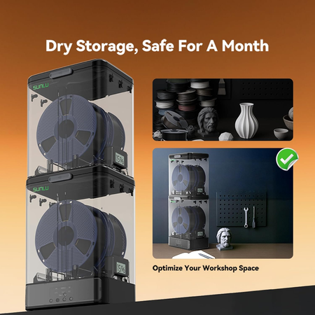 SUNLU Filament Dryer SP2 and Filament Storage Box