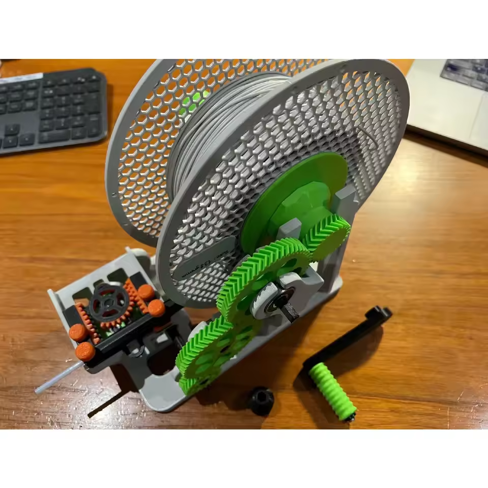 Filament Spool Winder for Bambu Lab P1S / X1 / X1C / P1P Assembled Filament Spool Switcher for Bambu AMS
