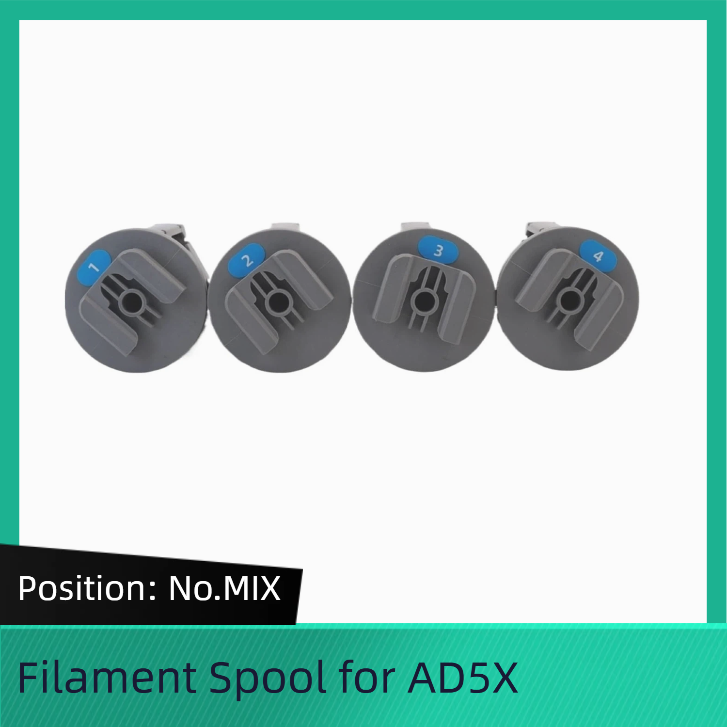 Fillement Spool 4pcs Filament Spool for Flashforge AD5X – P3D