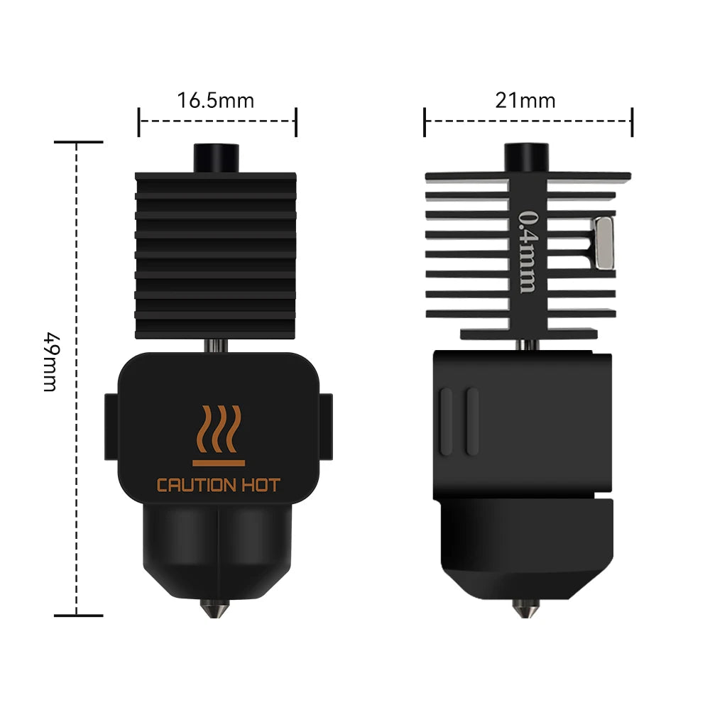 Bambu Lab A1 Mini Hotend with Hardened Steel Nozzle