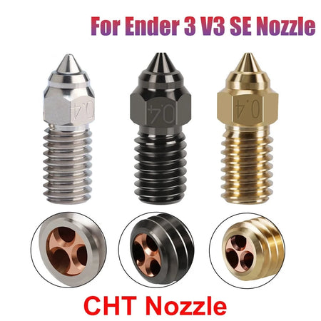 Ender 3 V3 SE CHT High Flow Nozzle