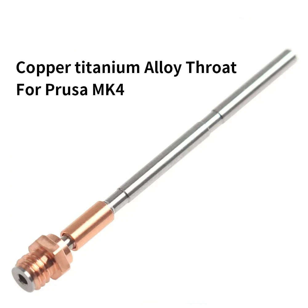 Copper Titanium Alloy Throat Hotend for Prusa MK4/XL