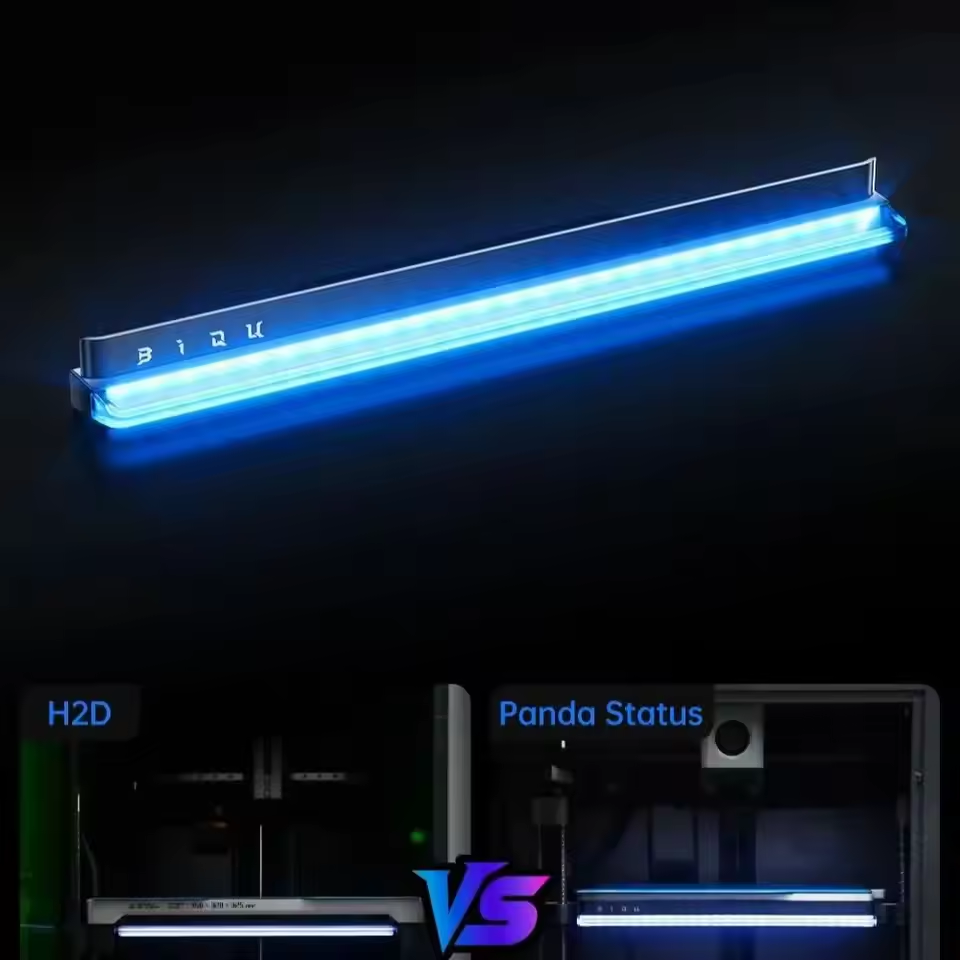 Led Status Indicator Strip BlQU Panda Status Printer Status Indicator LEDS Lighting – P3D