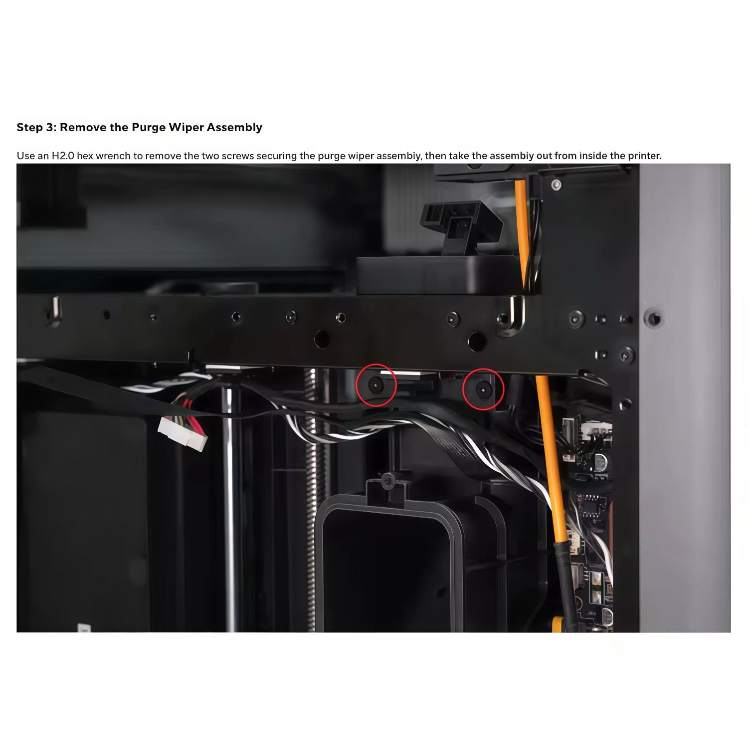 Purge Wiper Assembly