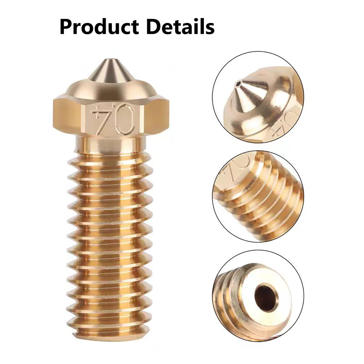 For QIDI Q1 Pro / X PLUS 3 / MAX 3 / SMART 3 Nozzle