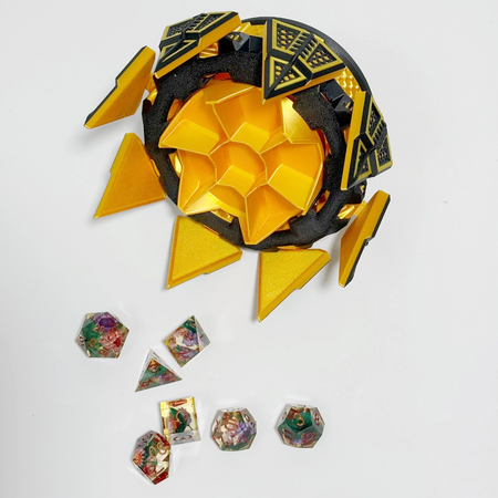 Gear Mechanical Dice Box
