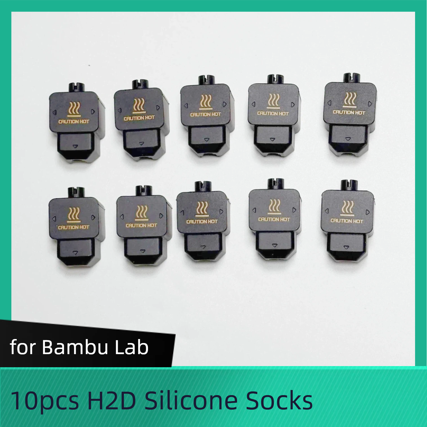 For Bambu Lab H2D Hotend Silicone Socks of Heating Block