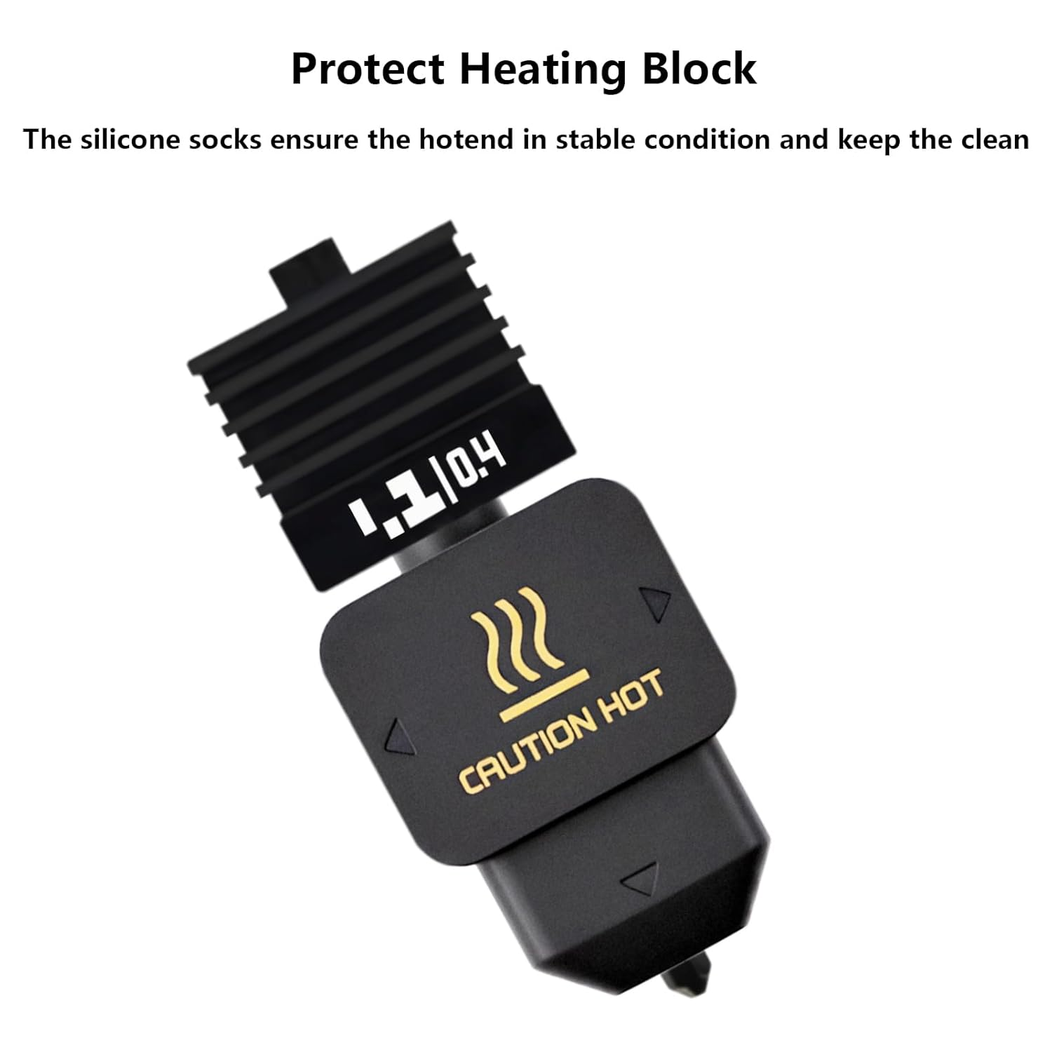 For Bambu Lab H2D Hotend Silicone Socks of Heating Block