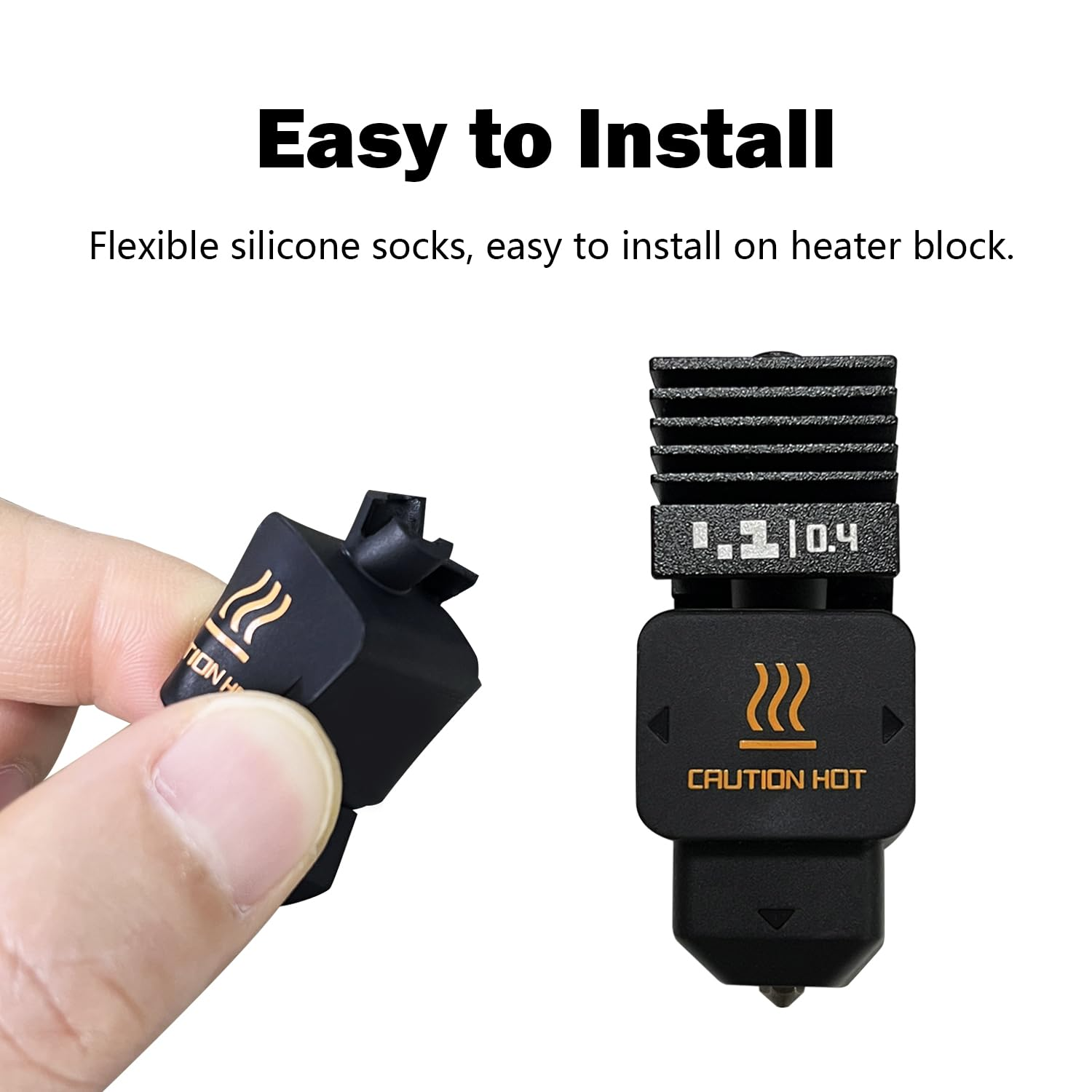 For Bambu Lab H2D Hotend Silicone Socks of Heating Block