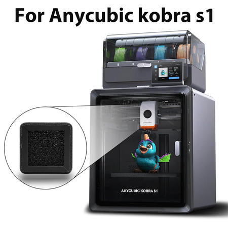 HEPA 13 Activated Carbon Filter for anycubic for kobra S1 3D Printer Air Purifier Filter