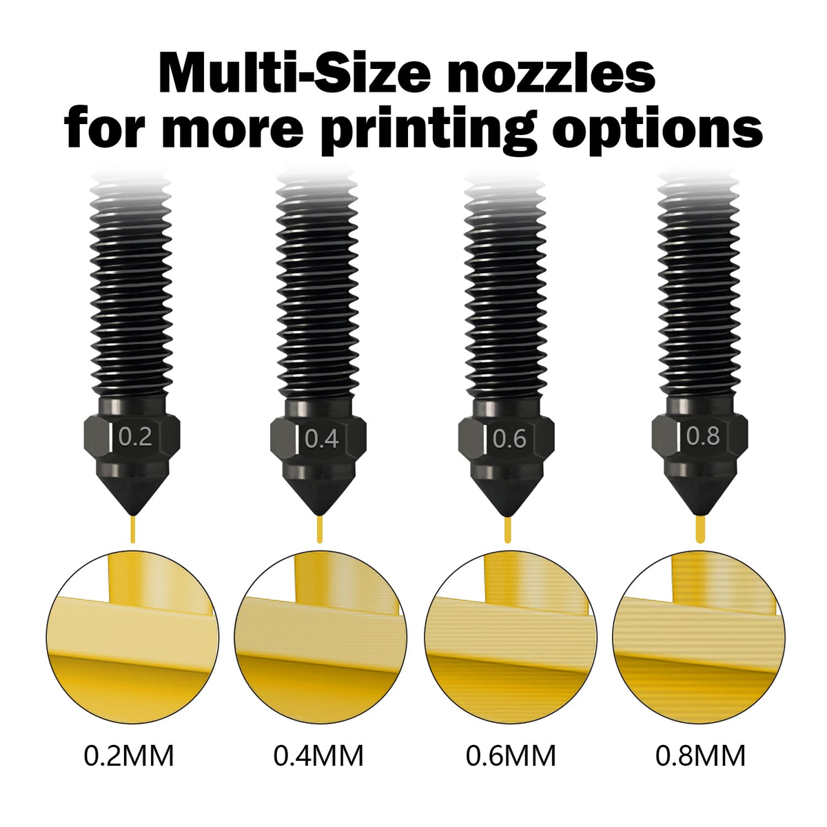 Hardened Steel Nozzle For Centauri Carbon