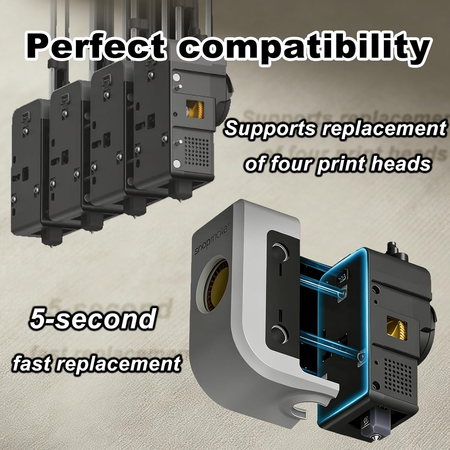 Hot End with Hardened Steel Nozzle