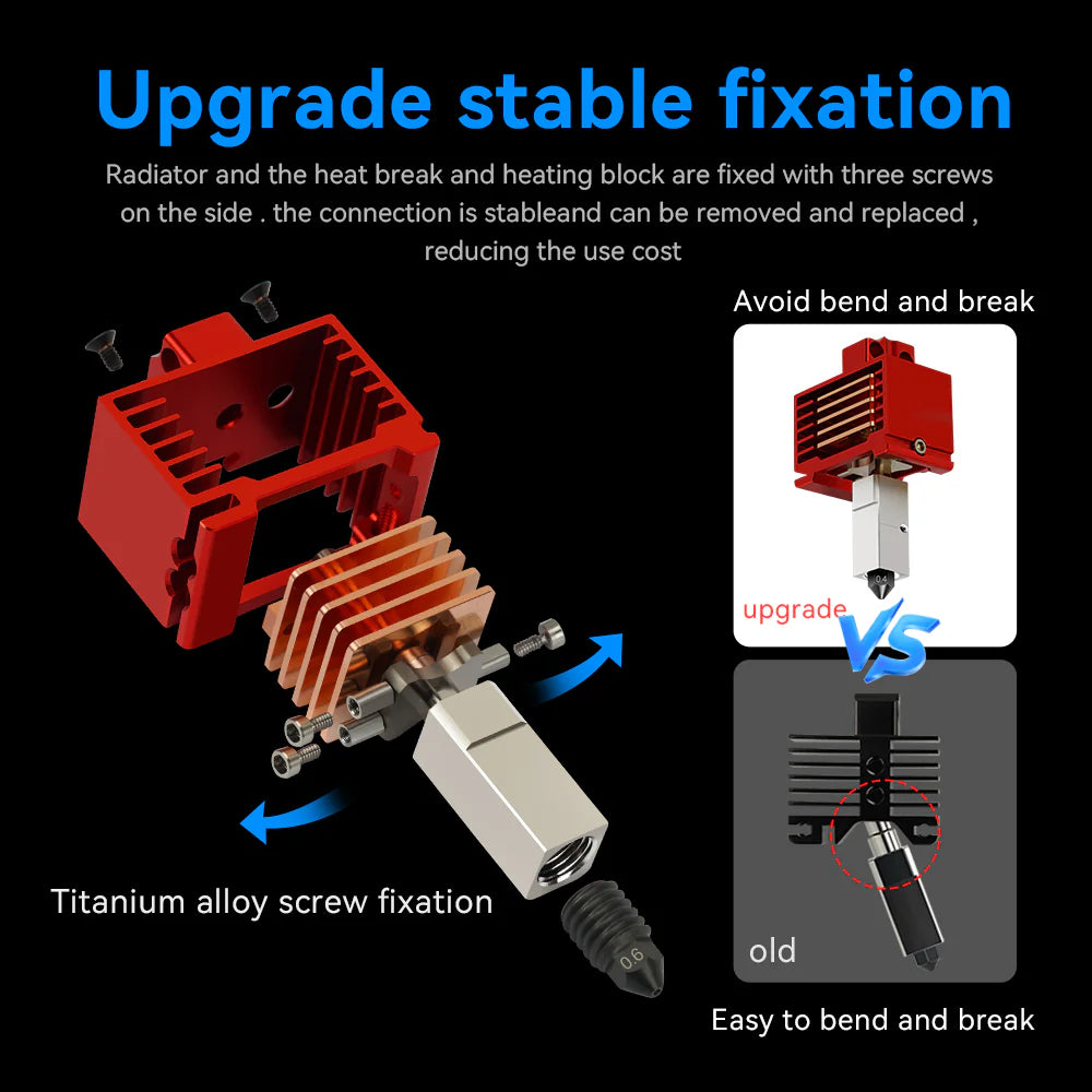 TZ V3.0 Hotend For Bambu Lab P1P X1C P1S X1